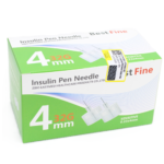 سوزن قلم انسولین بست فاین 4 میلی متر 100 عددی
