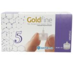 سر سوزن قلم انسولین گلد فاین Goldfine سایز 5 گیج 31  بسته 100 عددی