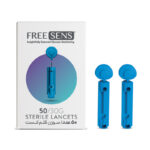 سوزن لنست چهار پر تست قند خون فری سنس FREESENS بسته 50 عددی