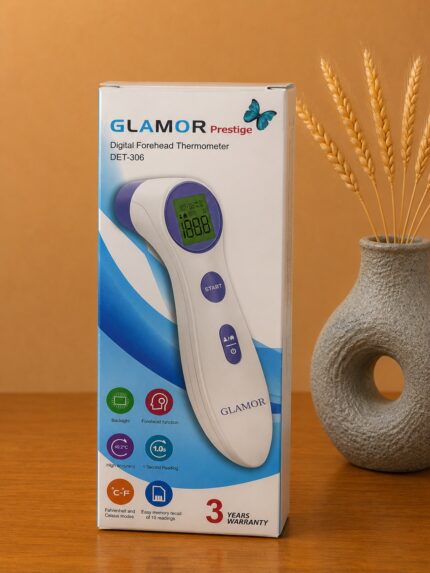 تب سنج پیشانی و اشیاء گلامور مدل DET-306