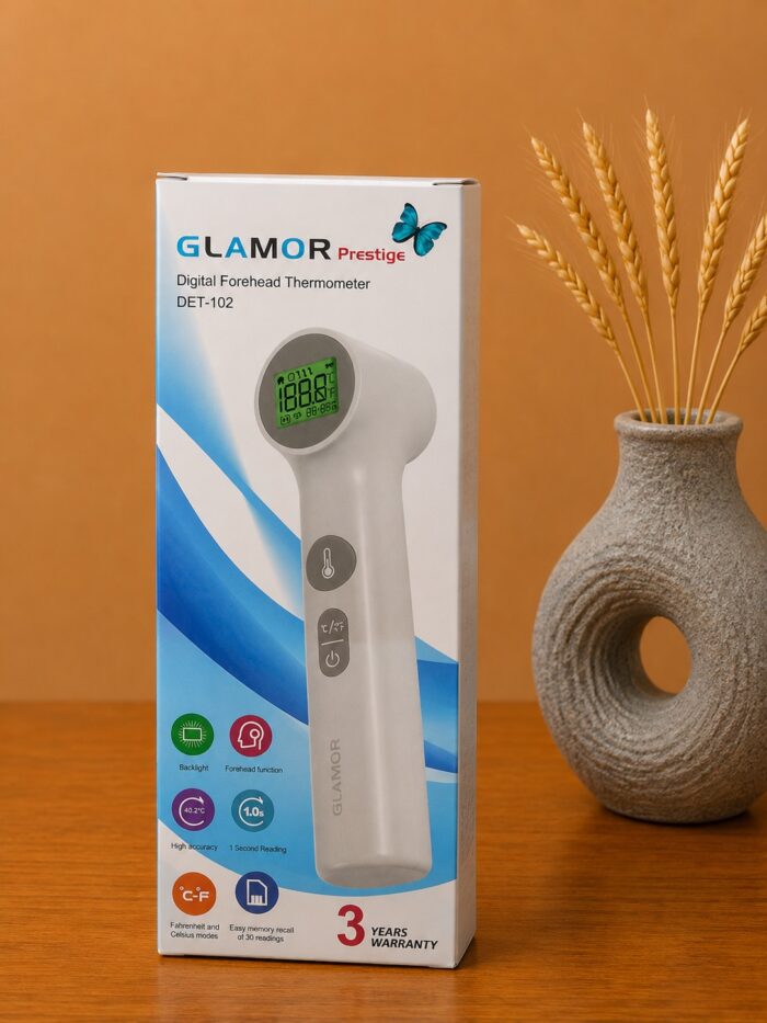 7560A1E7-B2E1-4E61-A05F-FA2E3D1B05FD.png تب سنج پیشانی گلامور مدل DET-102 - Image 1