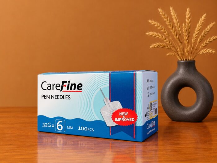 سرسوزن قلم انسولین CareFine شماره6 (32G) - Image 1
